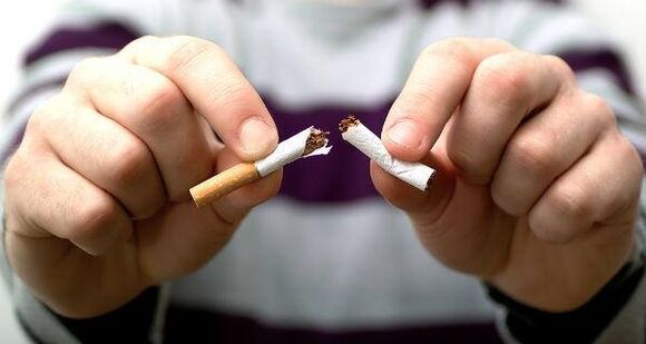 Rexeitamento de fumar e consecuencias para o corpo
